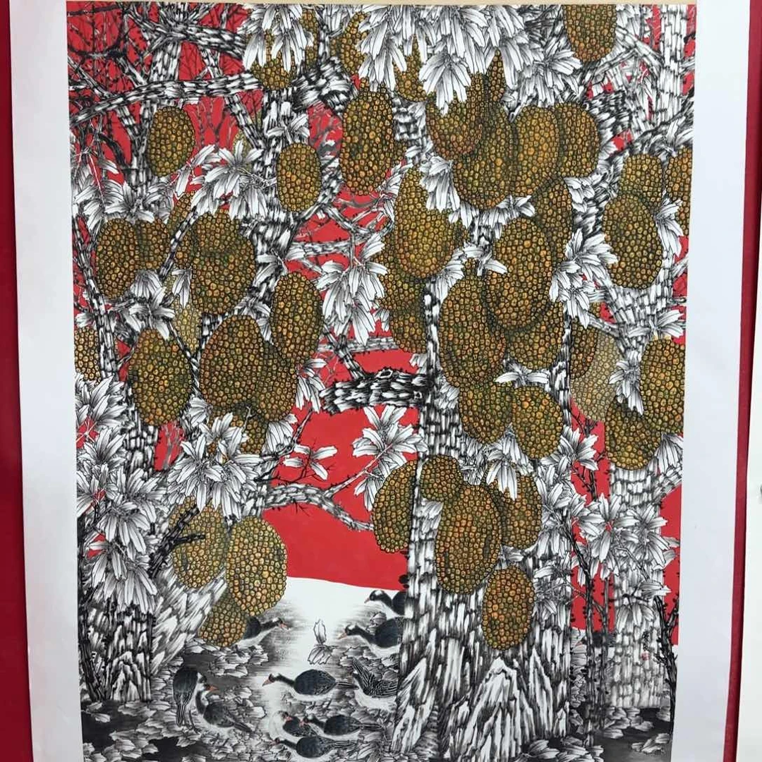 国画李庆友老师精品国画