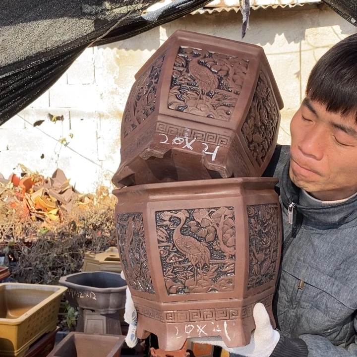紫砂花盆紫砂特价包邮