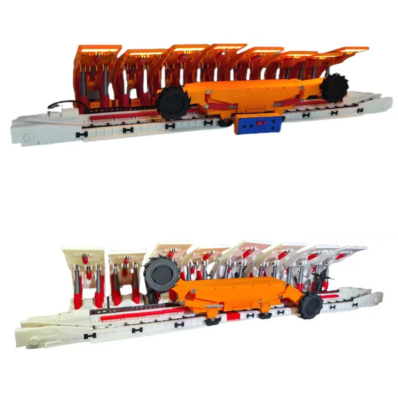 煤矿综采三机  可动模型