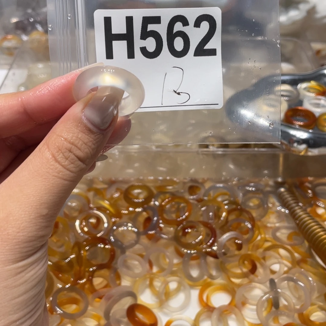 玛瑙/玉髓未镶嵌戒指562