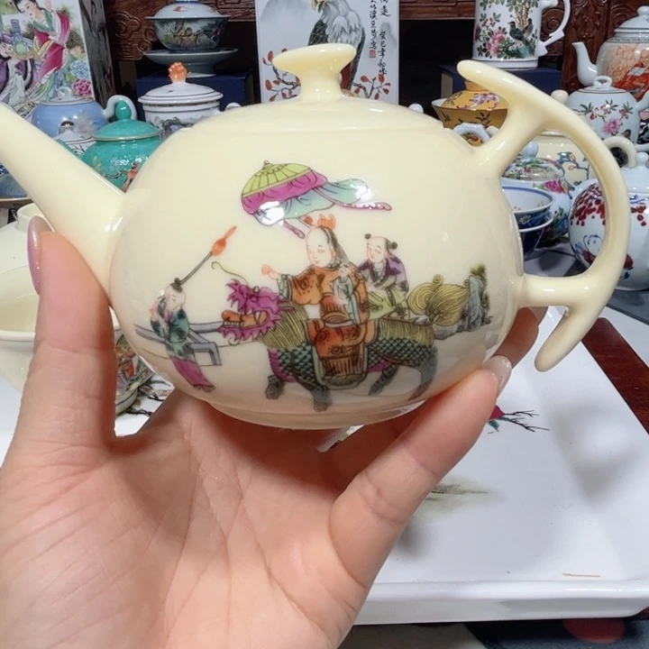 景德镇陶瓷茶具主人杯茶壶