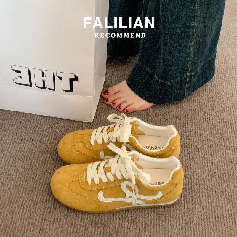 透气德训鞋女鞋子2025新款网面薄款超火阿甘鞋百搭板鞋休闲运动鞋