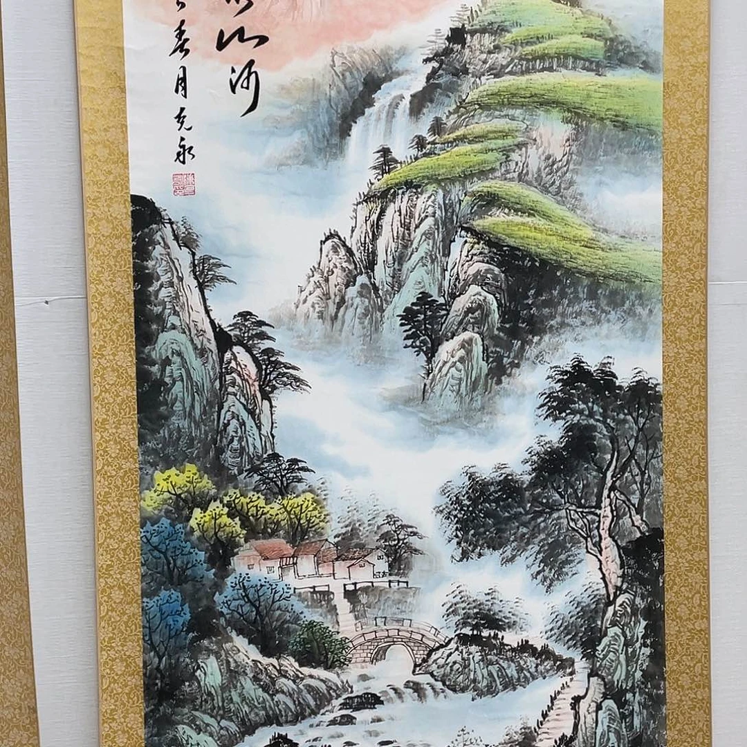 国画老师手笔手绘作品y