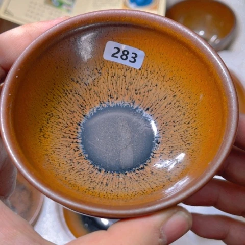 茶盏原矿原釉柴烧建盏