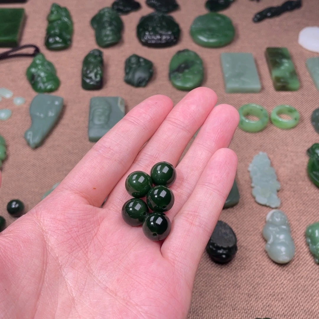 幻***和田玉未镶嵌颈饰