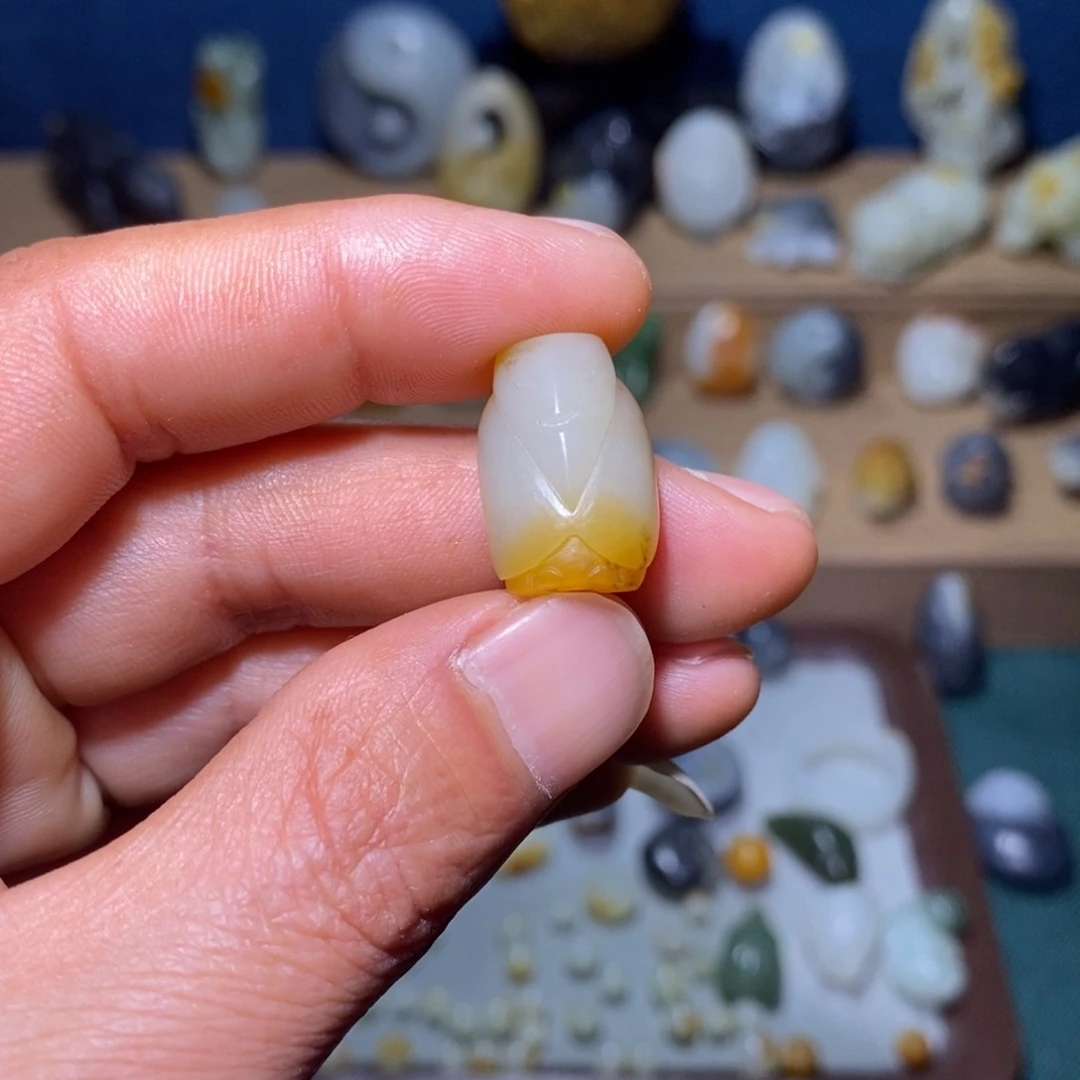 和田玉吊坠(不含链)未镶嵌