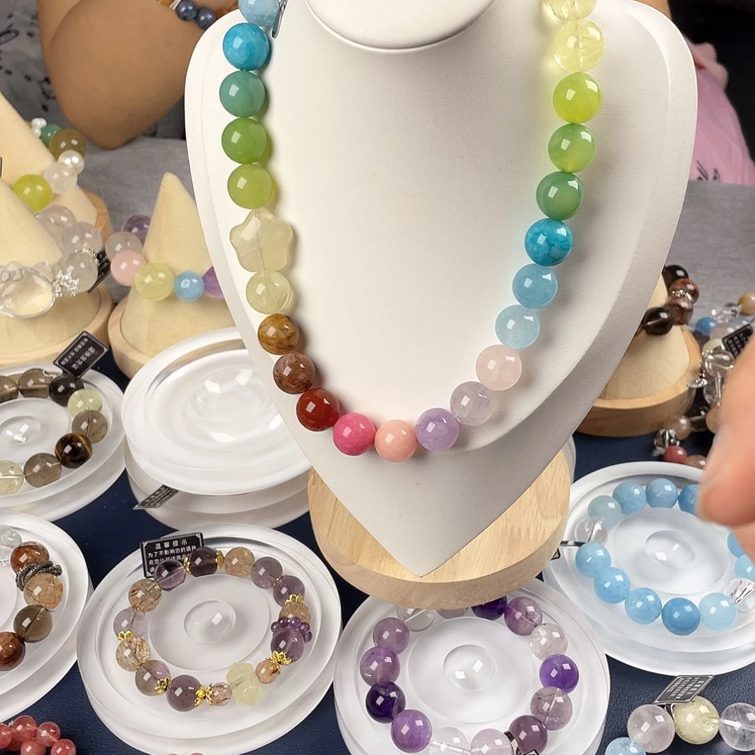 银S925镀金镶嵌手链水晶