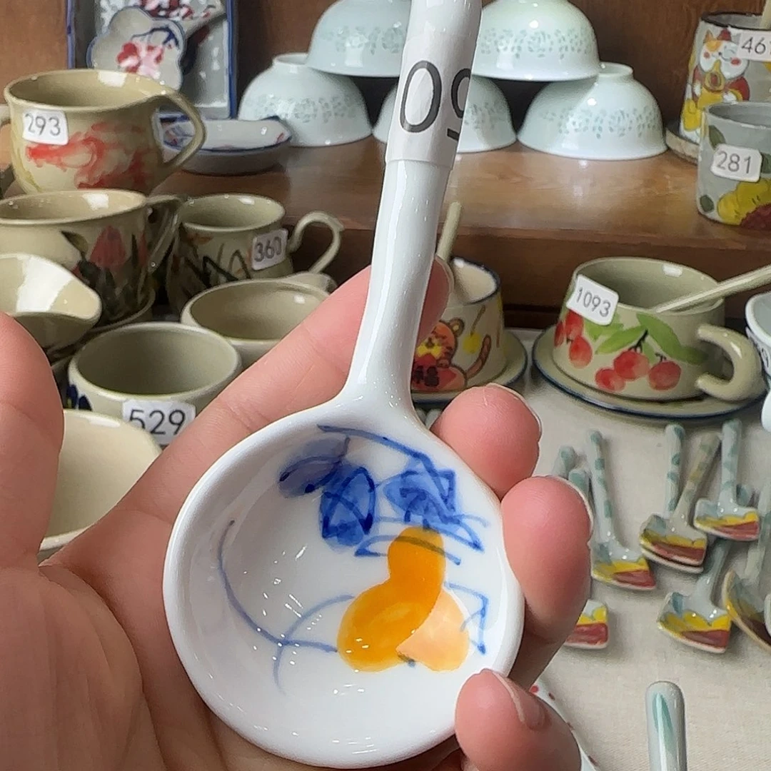 景德镇陶瓷高温勺子