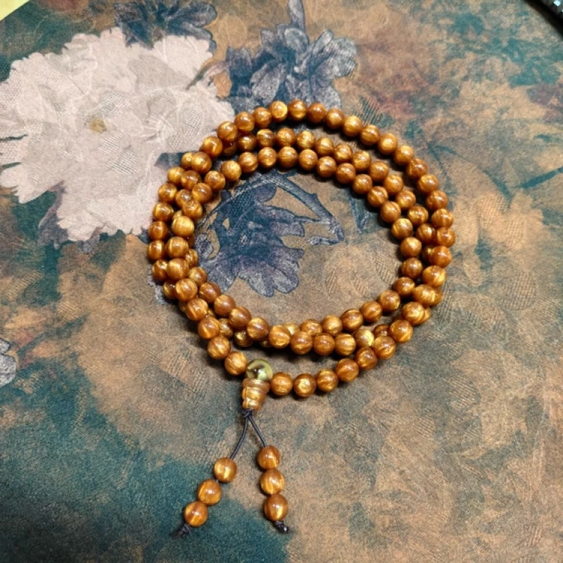 S1075-精美108 颗多圈长串