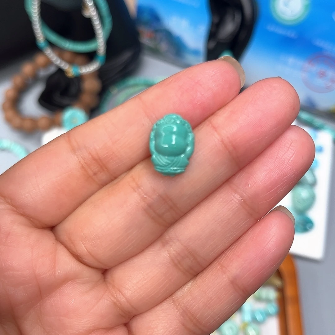绿松石未镶嵌珠宝半成品