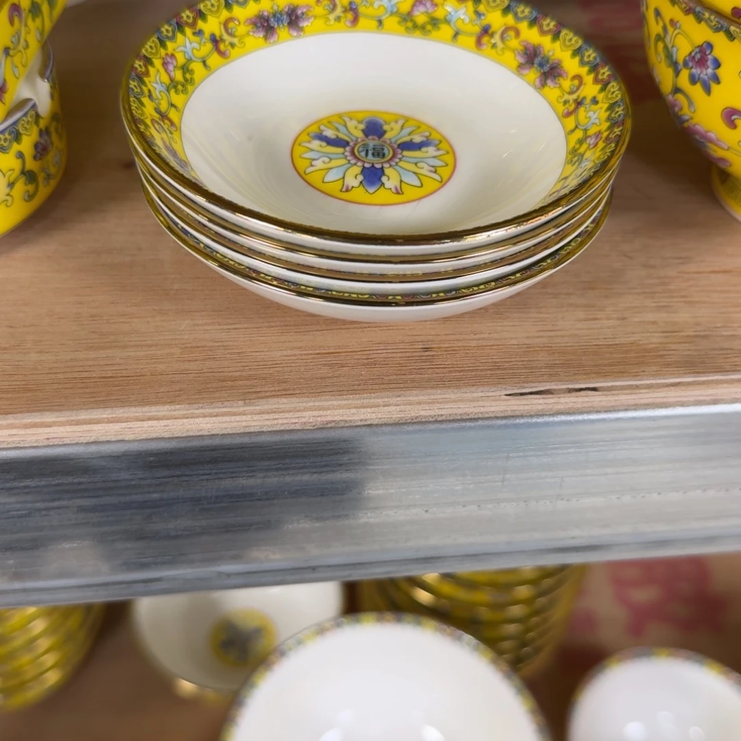 景德镇珐琅彩餐具