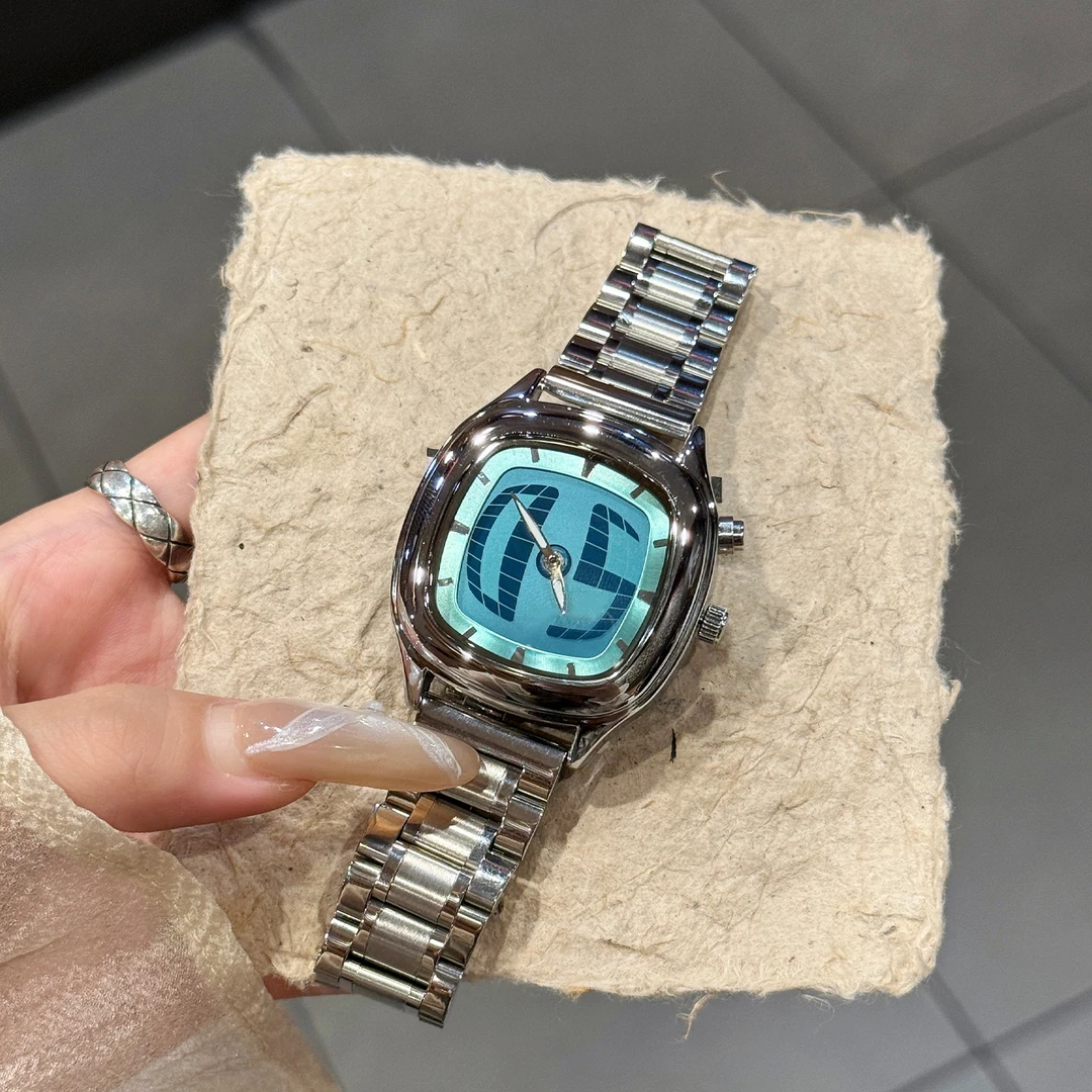 千禧年复古手表女ins风手表数字动态高级感小众非机械情侣石英表