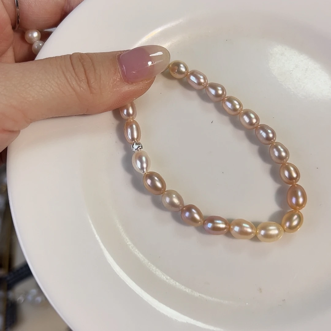 天然淡水珍珠合金淡水珍珠