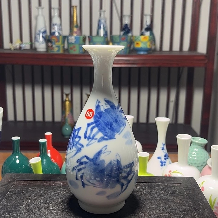 陶摆件景德镇陶瓷高16.5cm