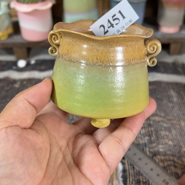 口5 手工花盆满30包邮