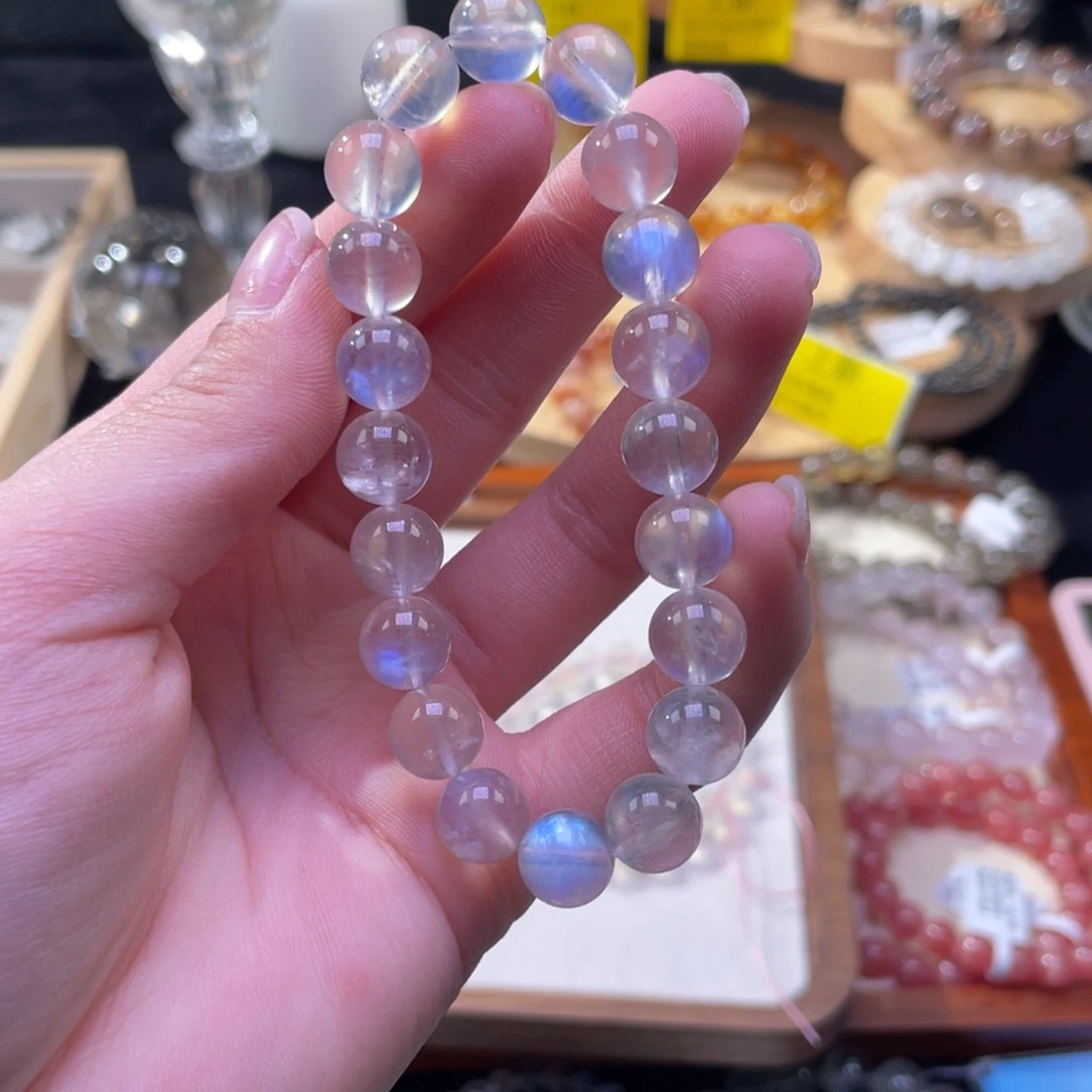 长石手链未镶嵌早**休9+   158