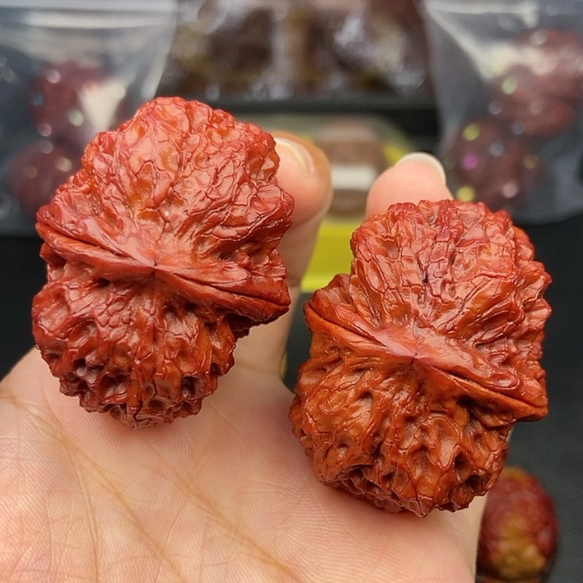 【闪购商品】把件文玩核桃43尺太湖石元宝