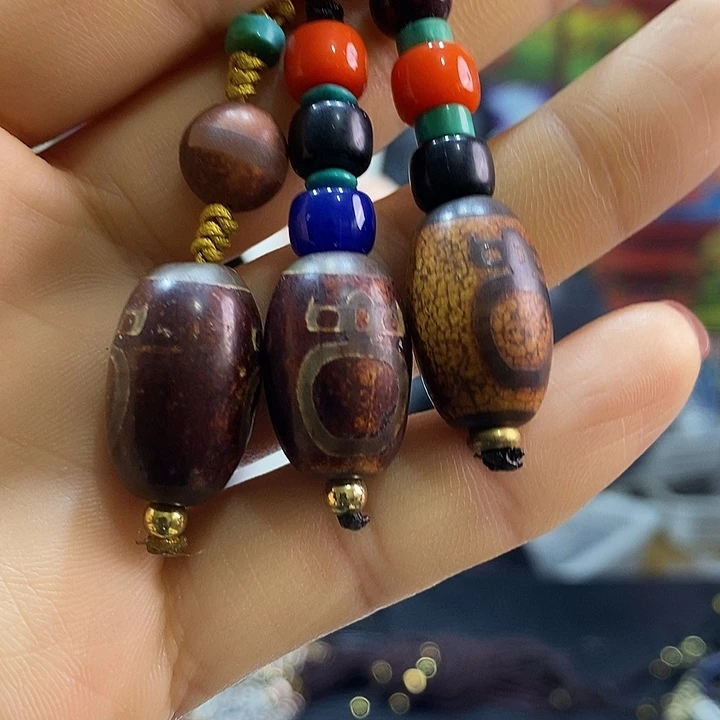 玛瑙/玉髓颈饰未镶嵌3多样性发其一