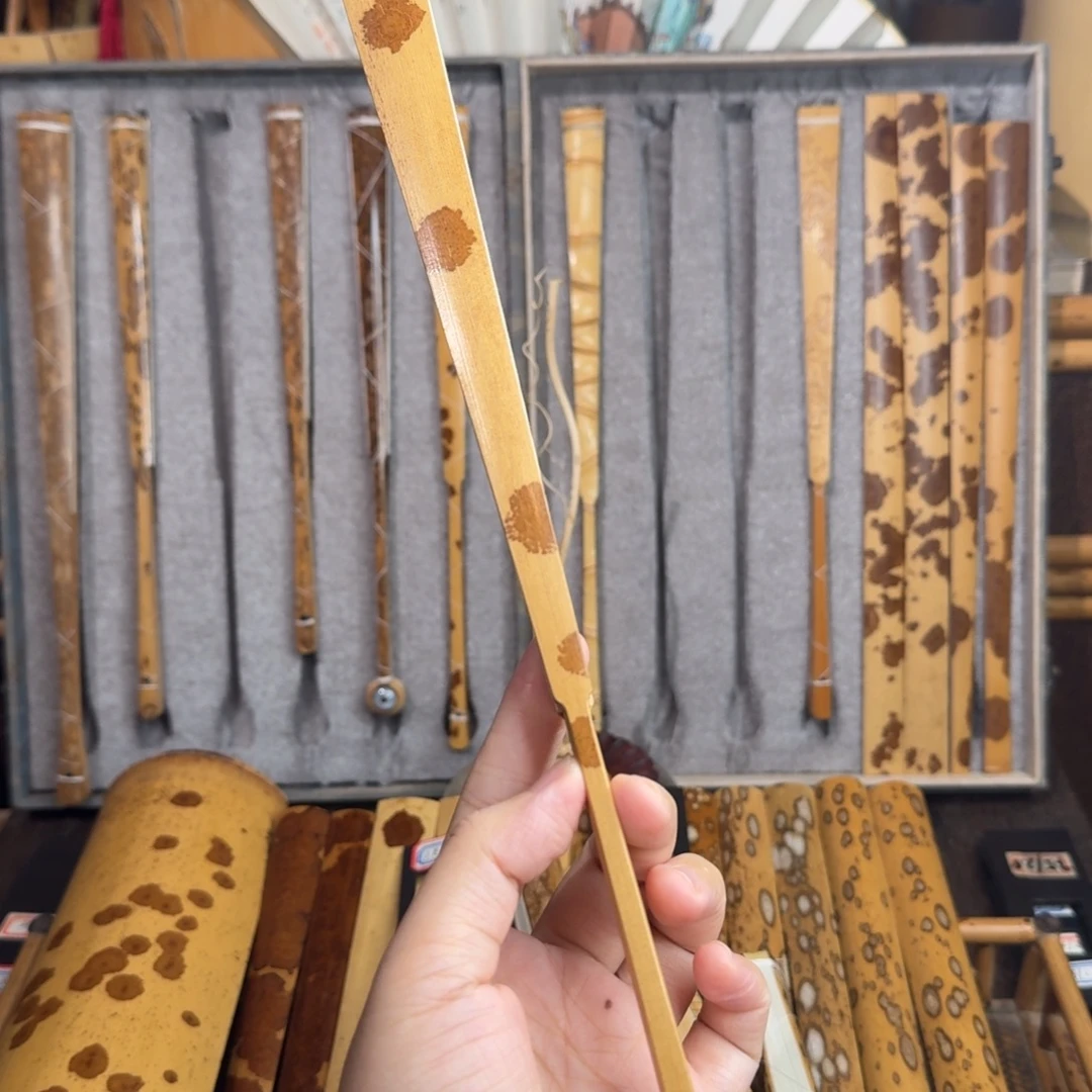 这***了扇子精品老云妃竹折扇