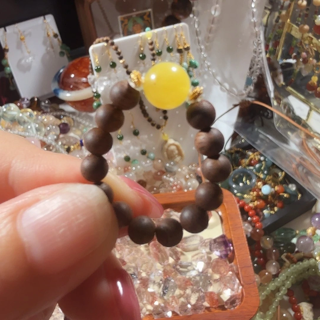 水晶手链未镶嵌戒指