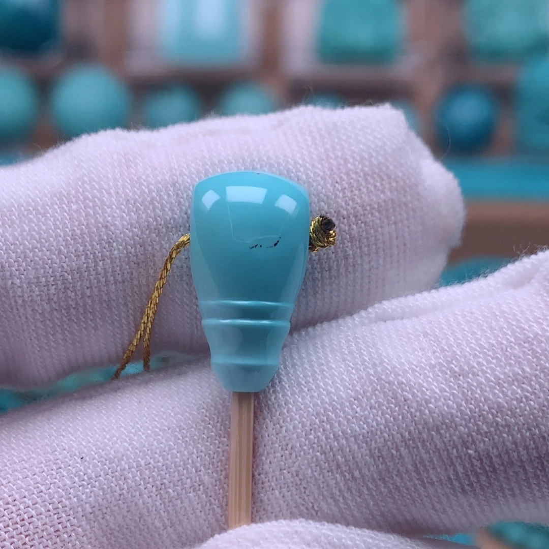 绿松石未镶嵌珠宝奇石9.4mm