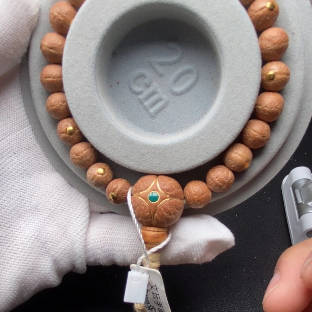 手串凤眼菩提实心精工精钉款9.5mm