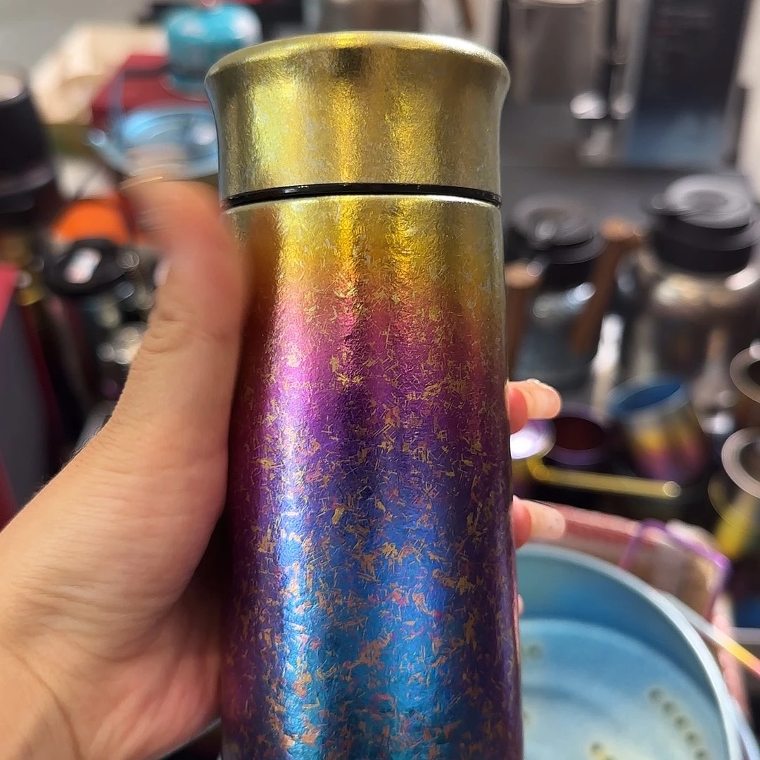 纯钛保温杯 300 瑕