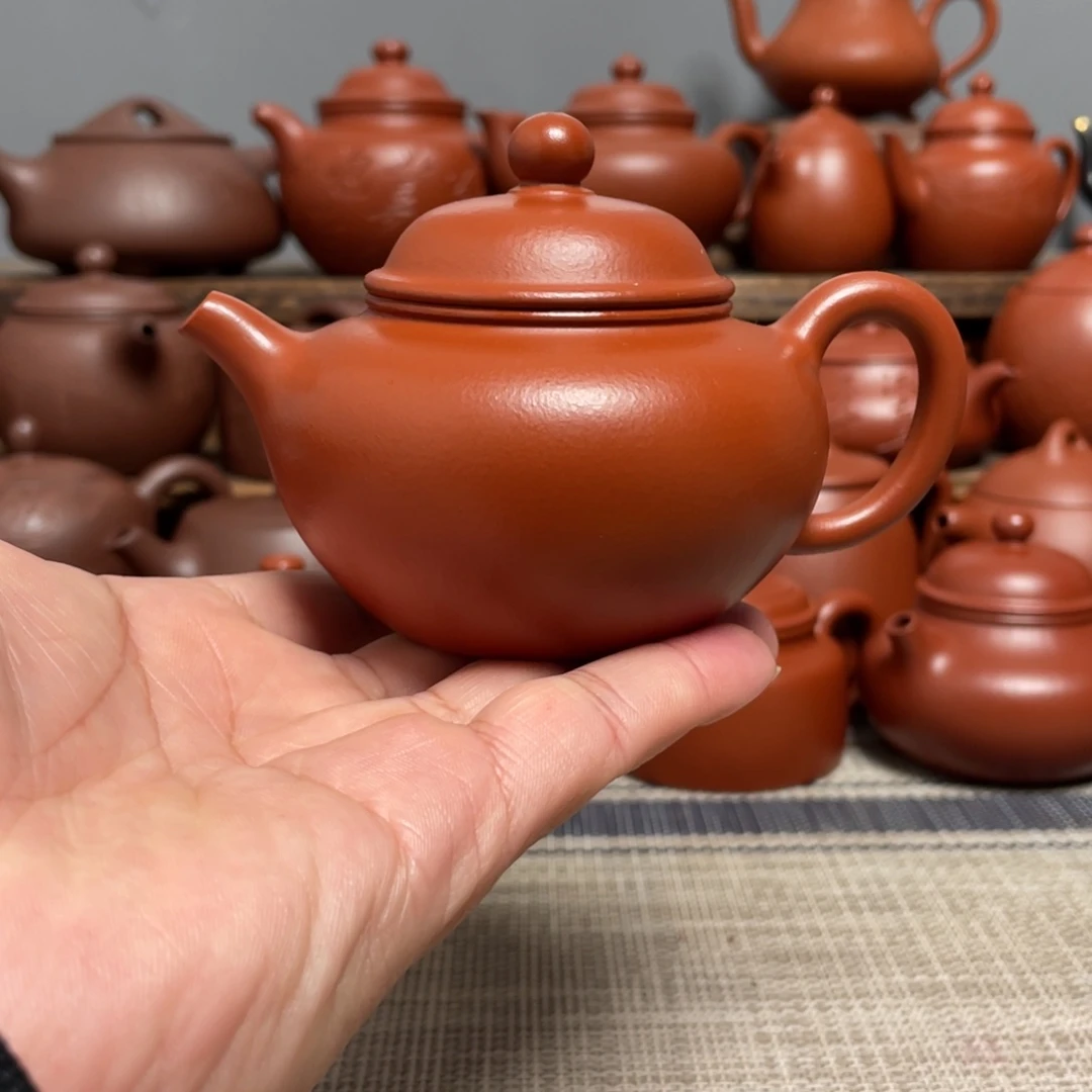 紫砂茶壶明式莲子150容量