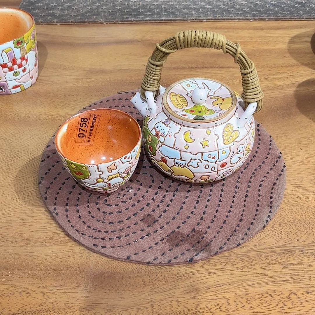 瓷片手工制作工艺制作0758