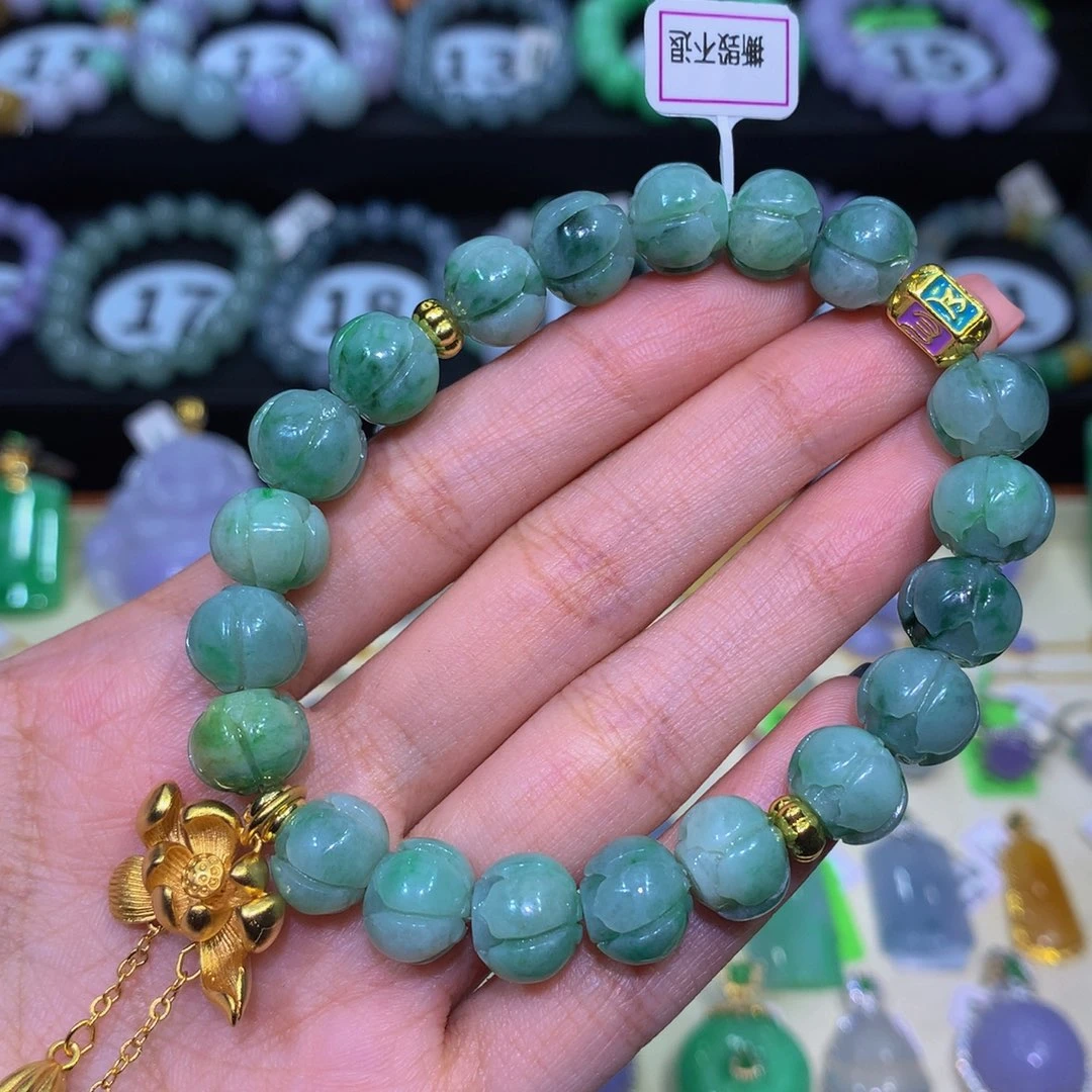 翡翠未镶嵌手链翡翠10