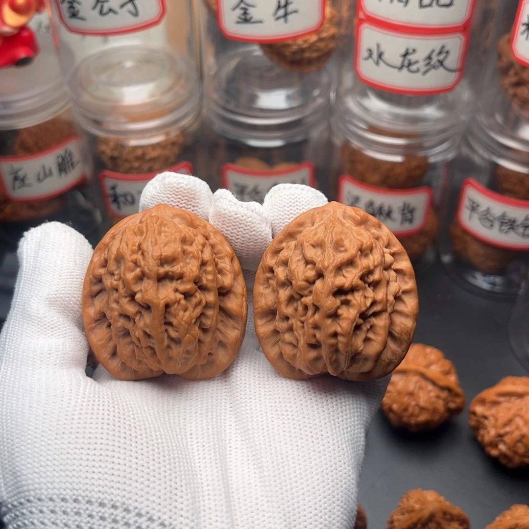 文玩核桃把件43精品金公子