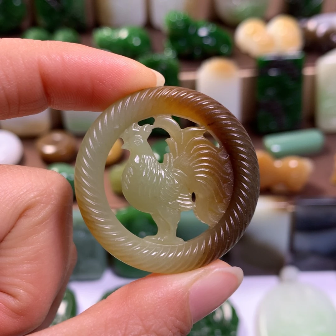 和田玉挂件未镶嵌