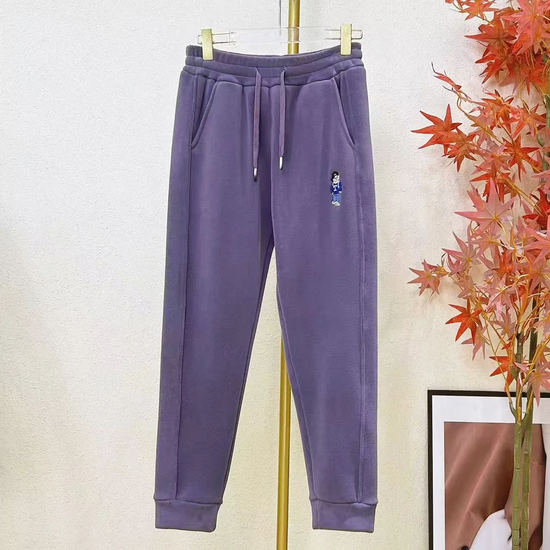 10051-高端防风加绒休闲卫裤  芸茉