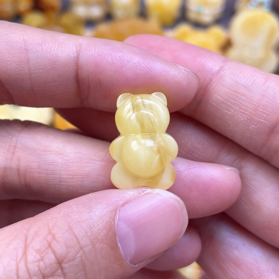 未镶嵌琥珀裸石蜜蜡