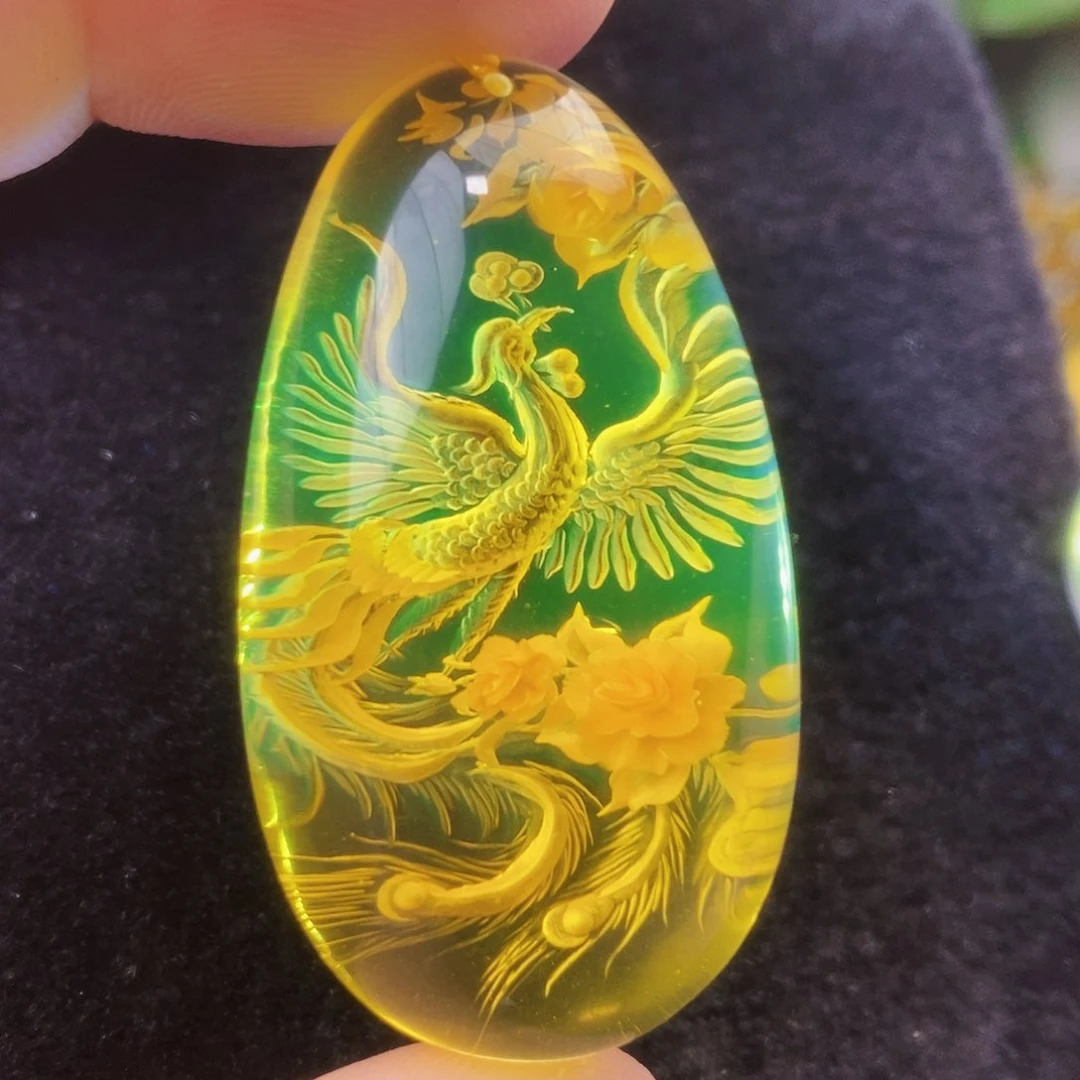 【闪购商品】金珀吊坠(不含链)未镶嵌