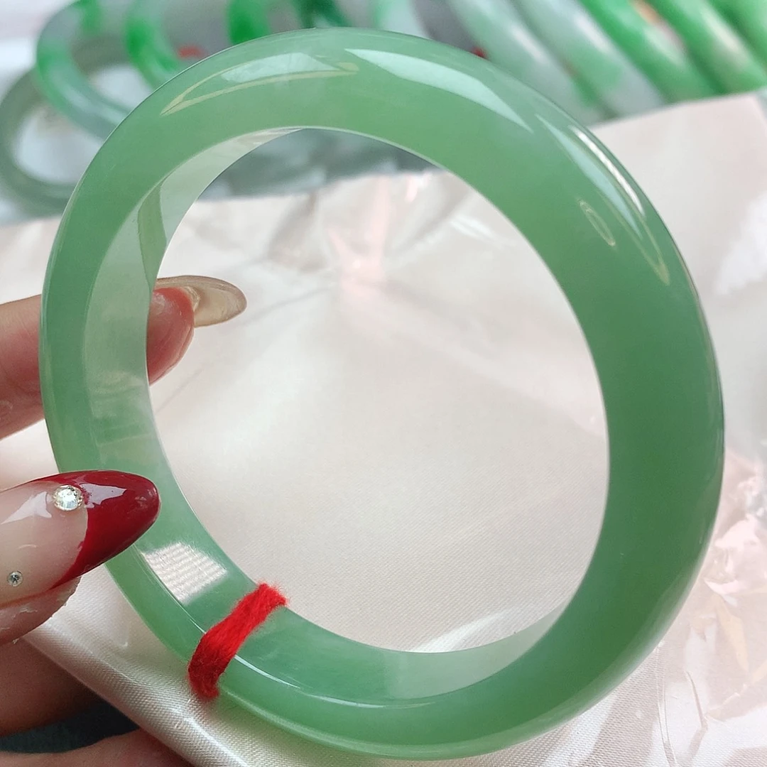 翡翠手镯未镶嵌2411正圈58.8