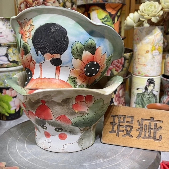 景德镇艺术手绘作品