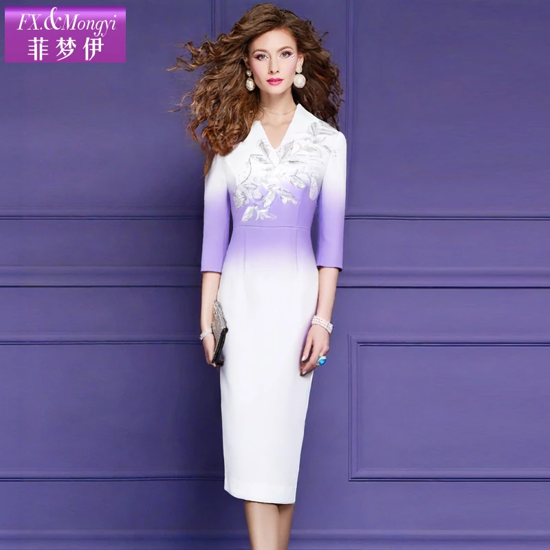 菲梦伊新款时尚连衣裙62260