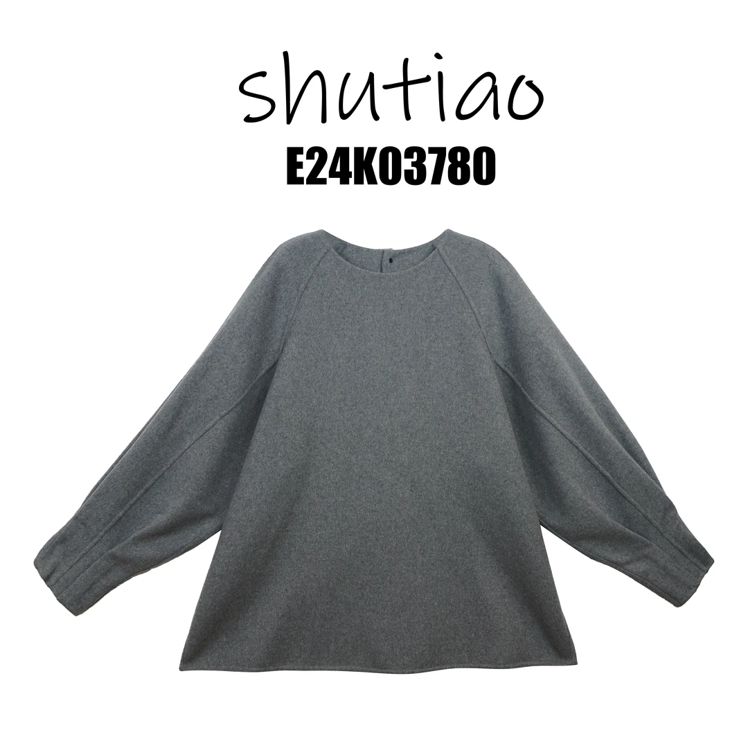 【SHUTIAO】2024秋冬：新款小众设计款卫衣E24K03780