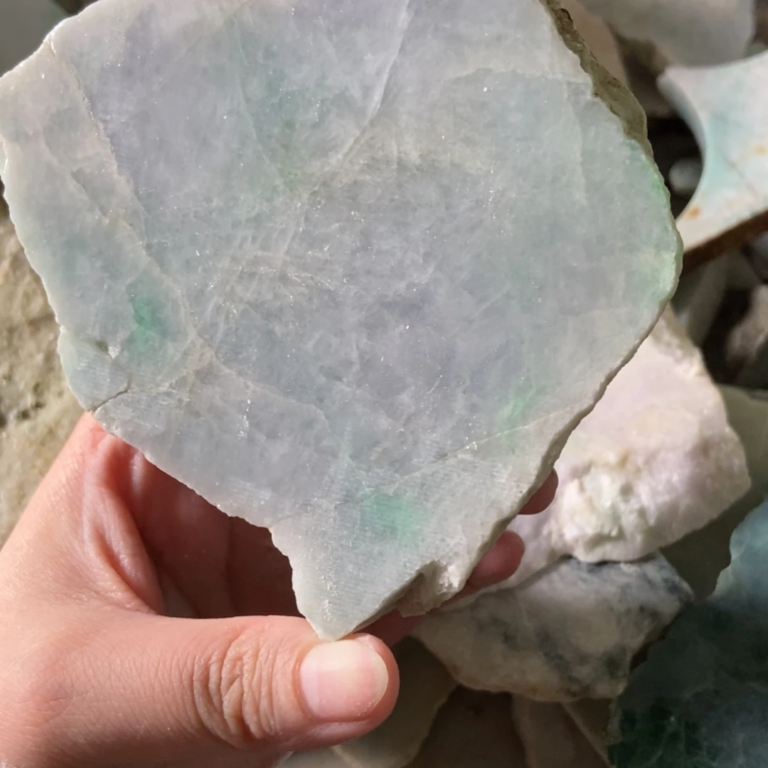 翡翠未镶嵌吊坠(不含链)天然翡翠
