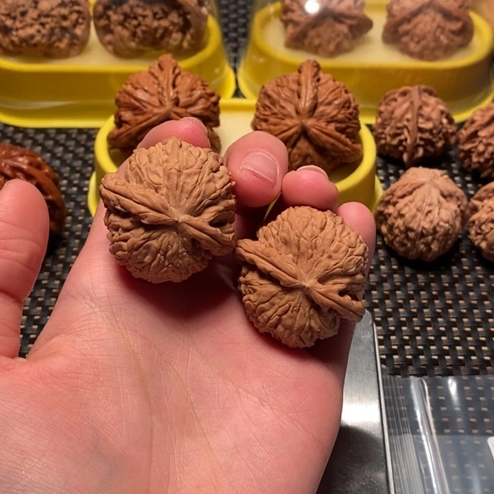 文玩核桃吊坠37白狮子