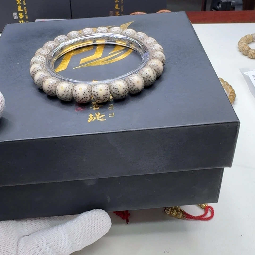 星月菩提手串20梵天小冰糖大眼睛双留白10左右桶单圈