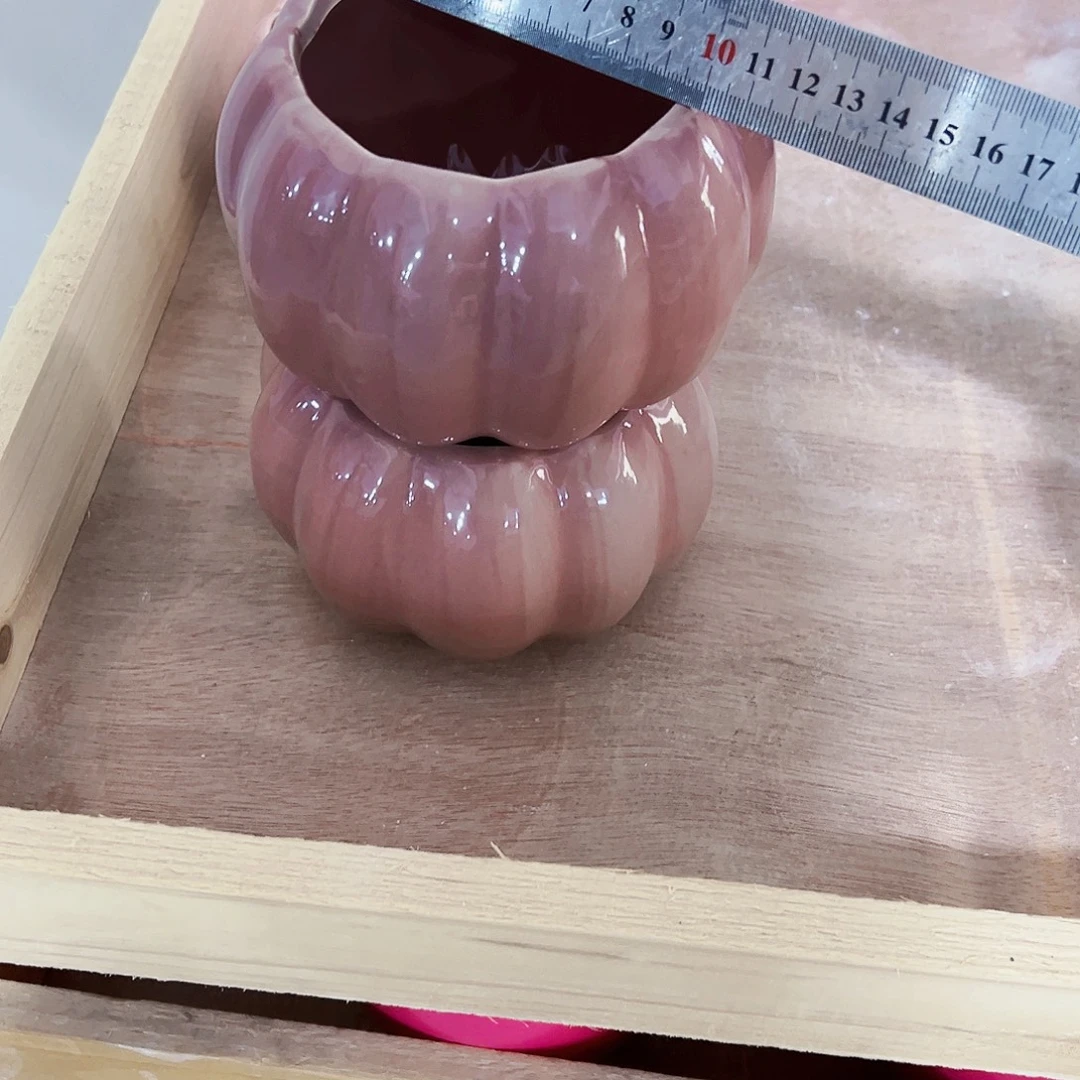 有孔，外贸尾单陶瓷花盆凑单10米包邮