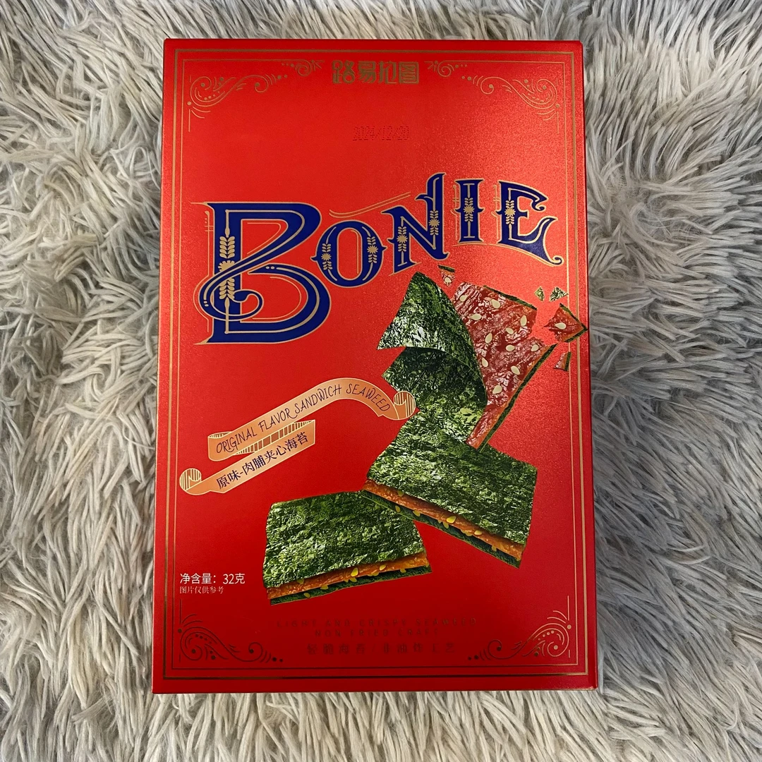 港式风味海苔肉脯夹心（原味）