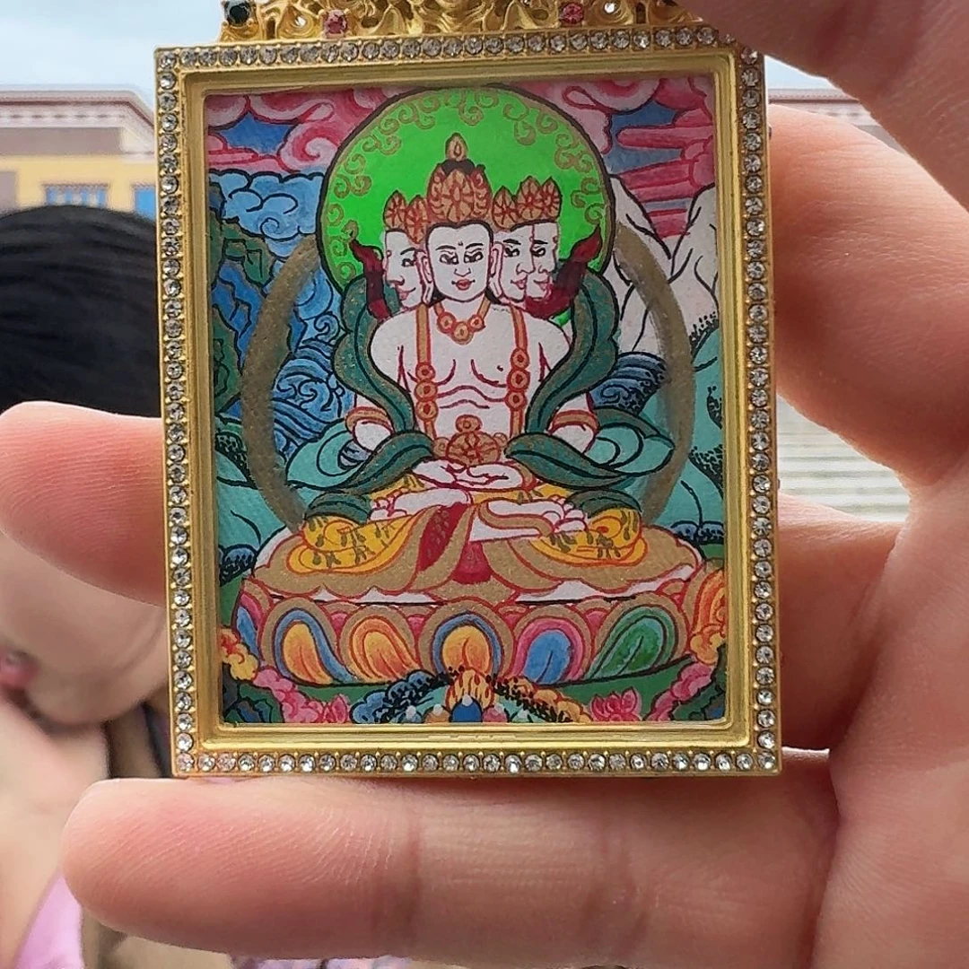 吊坠青海大日老师