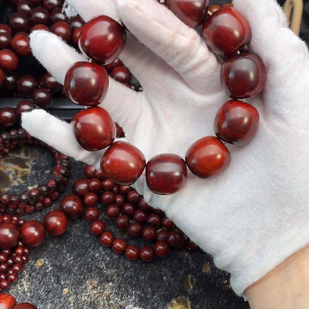 非***人手串/手链小叶紫檀原汁原味高油密