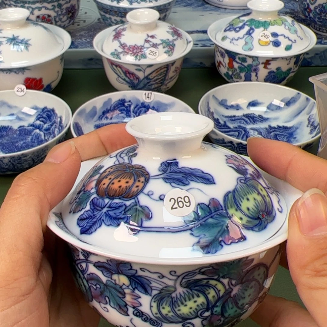 木木景德镇纯手绘茶具269