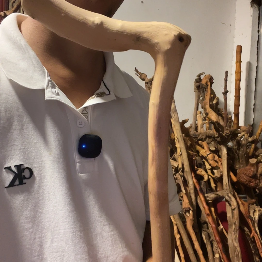 自***人贵州对节木手杖拐杖