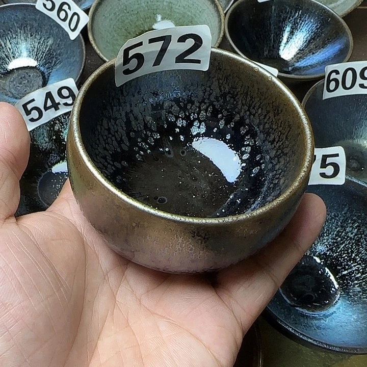 茶盏龙窑柴烧全手工主人杯