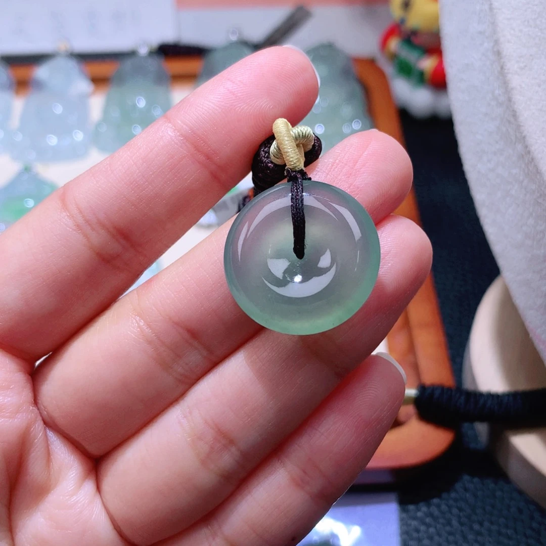 颈饰未镶嵌翡翠扣子22.5*5